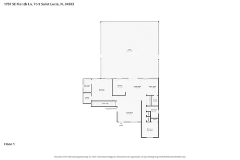 1707 SE Manth Lane Port St Lucie FL 34983