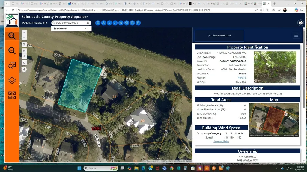 1109 SW Abingdon Avenue S Port St Lucie FL 34953