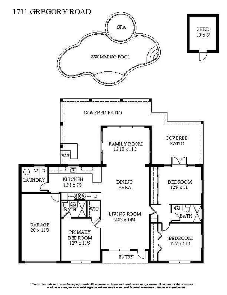 1711 Gregory Road Lake Clarke Shores FL 33406