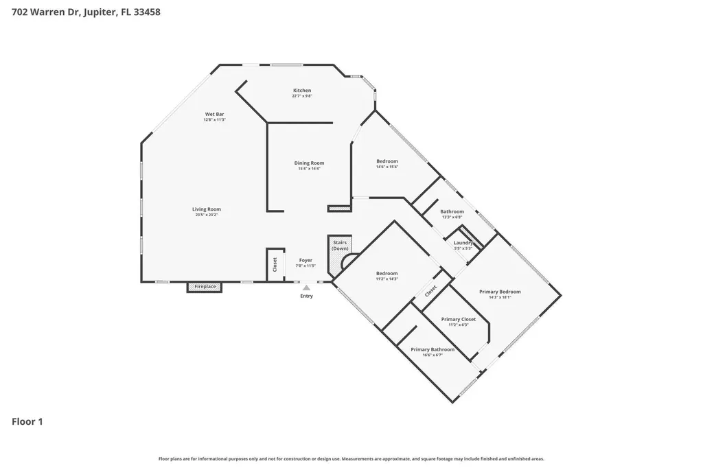 702 Warren Drive Jupiter FL 33458