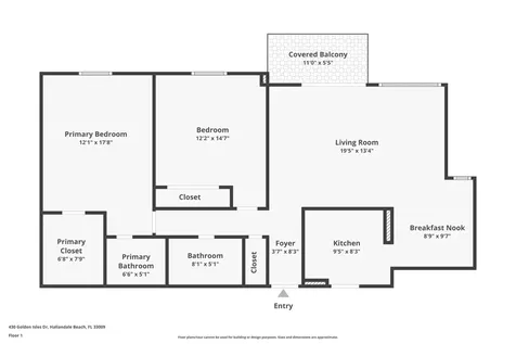 430 Golden Isle Drive Hallandale Beach FL 33009