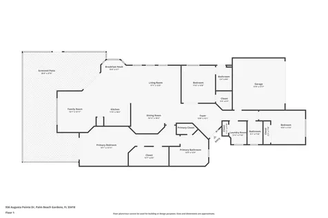 936 Augusta Pointe Drive Palm Beach Gardens FL 33418