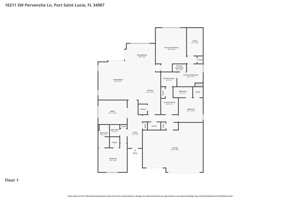 10211 SW Pervenche Lane Port St Lucie FL 34987
