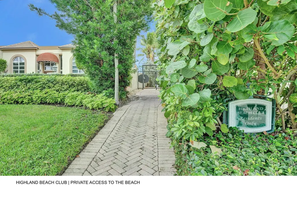 3606 S Ocean Boulevard Highland Beach FL 33487