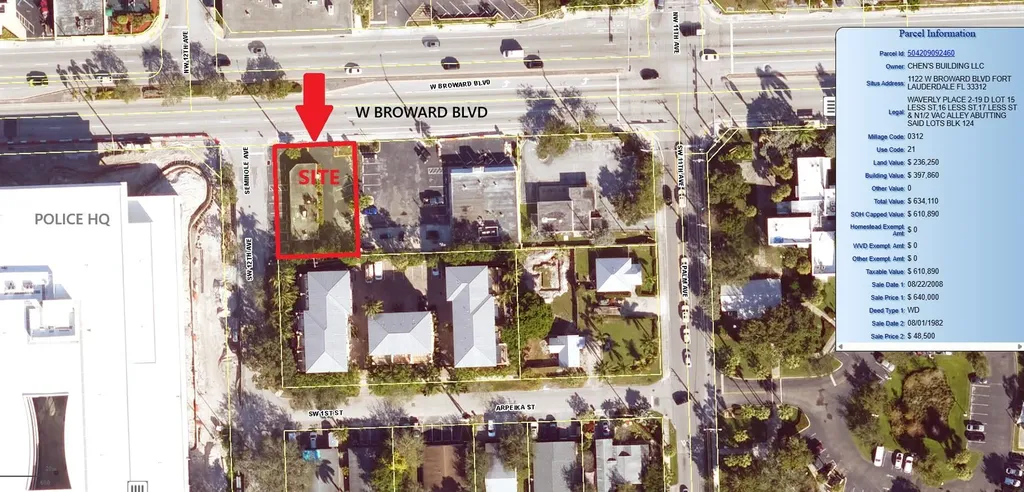 1122 W Broward Boulevard Fort Lauderdale FL 33312