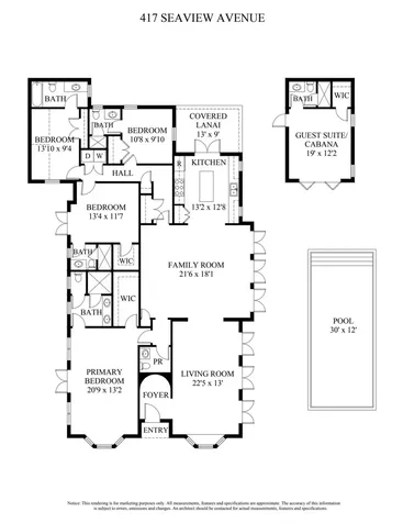 417 Seaview Avenue Palm Beach FL 33480