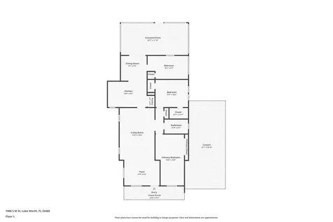 1006 S M Street Lake Worth Beach FL 33460