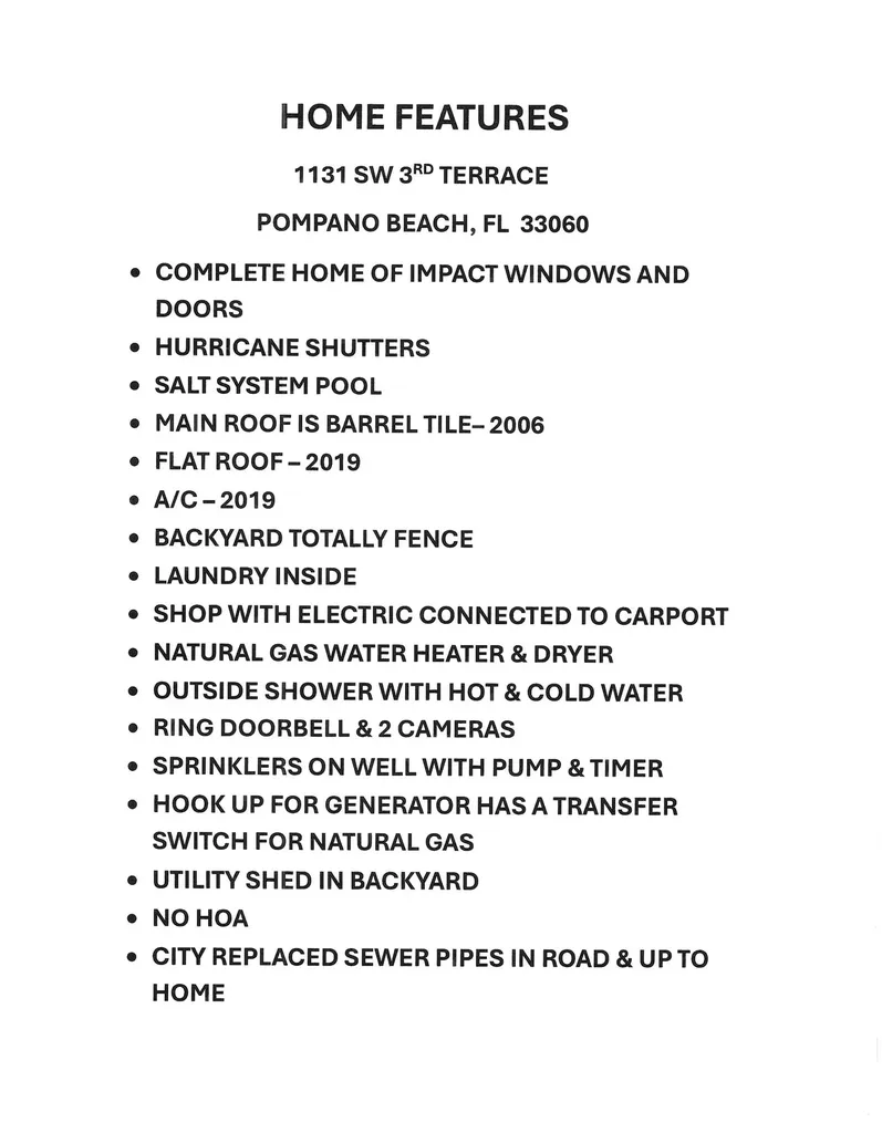 1131 SW 3rd Terrace Pompano Beach FL 33060