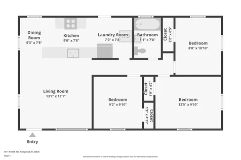 1511 N 70th Terrace Hollywood FL 33024