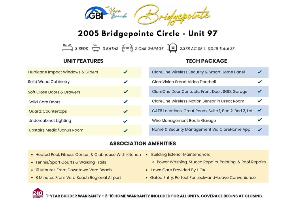 2005 Bridgepointe Circle Vero Beach FL 32967