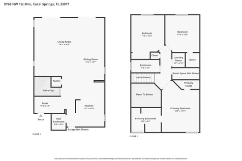 9768 NW 1st Manor Coral Springs FL 33071