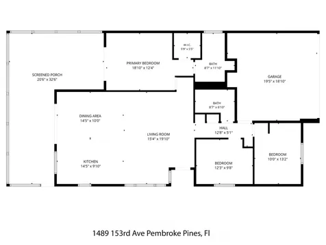 1489 NW 153rd Avenue Pembroke Pines FL 33028