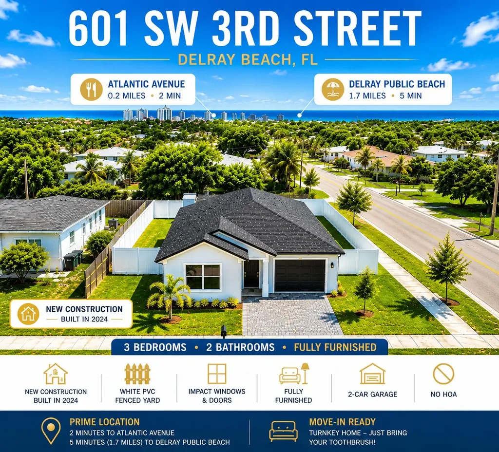 601 SW 3rd Street Delray Beach FL 33444