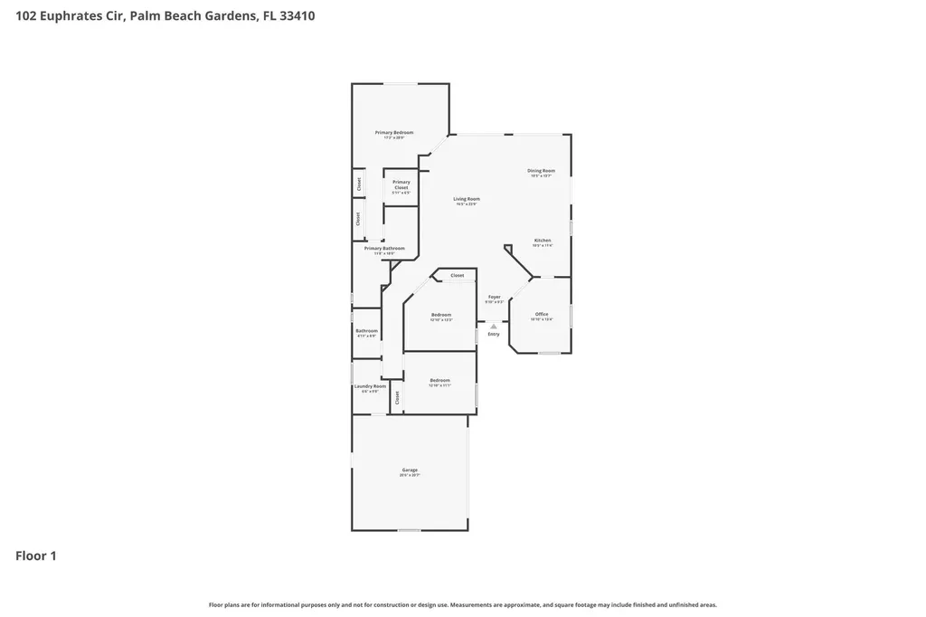 102 Euphrates Circle Palm Beach Gardens FL 33410