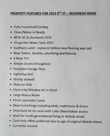 1013 9th Street Okeechobee FL 34974