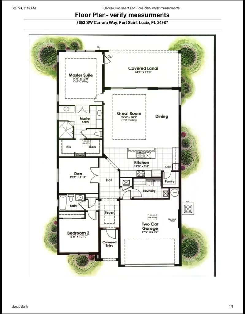 8653 SW Carrara Way Port St Lucie FL 34987