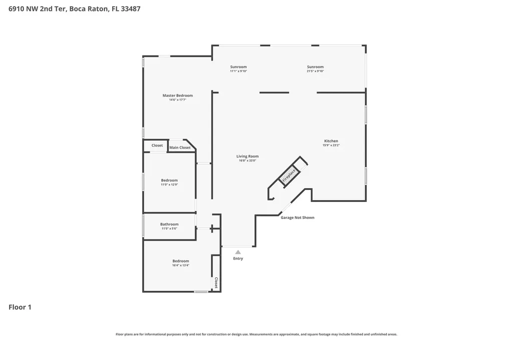 6910 NW 2nd Terrace Boca Raton FL 33487