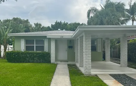 218 Seville Road West Palm Beach FL 33405