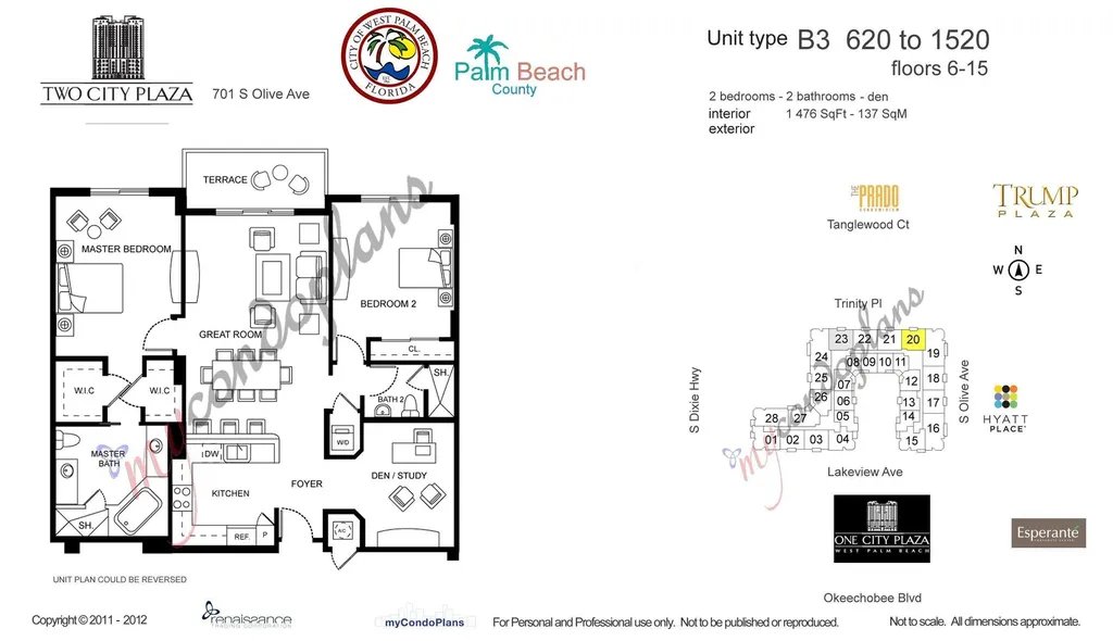 701 S Olive Avenue West Palm Beach FL 33401