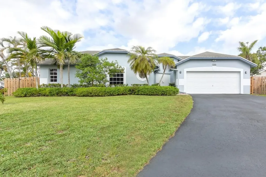 1166 SW 149th Lane Sunrise FL 33326