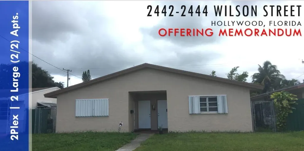 2442 Wilson Street Hollywood FL 33020