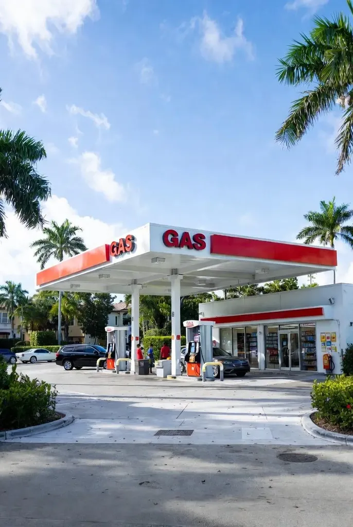 Gas Station Miami FL 32009