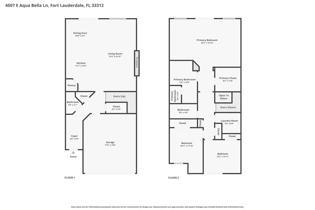 4507 E Aqua Bella Lane Fort Lauderdale FL 33312