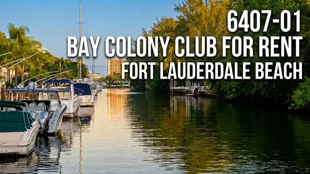 6407 Bay Club Drive Fort Lauderdale FL 33308