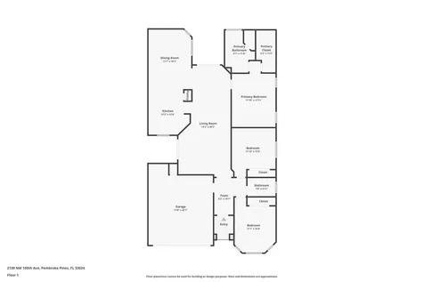 2130 NW 100th Avenue Pembroke Pines FL 33024
