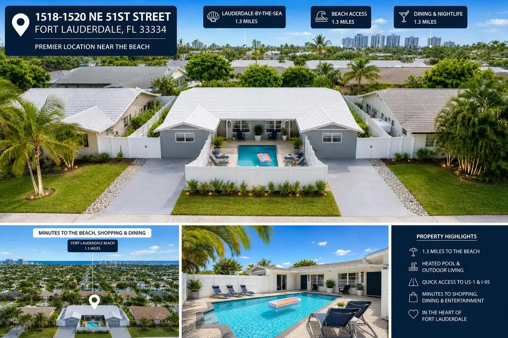 1518-1520 NE 51st Street Fort Lauderdale FL 33334