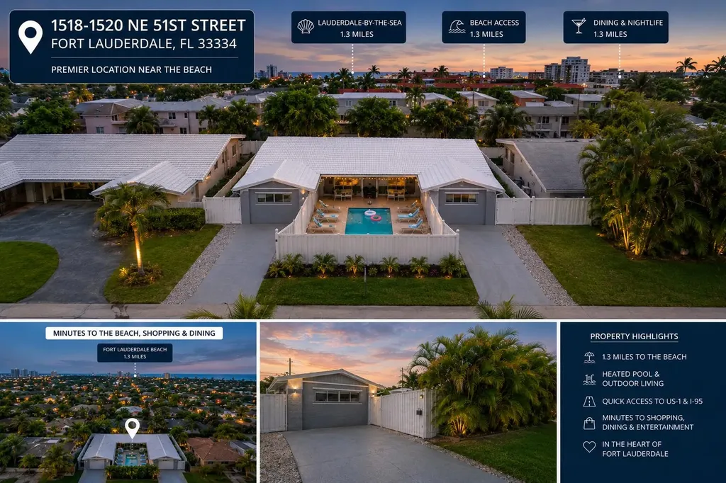 1518-1520 NE 51st Street Fort Lauderdale FL 33334