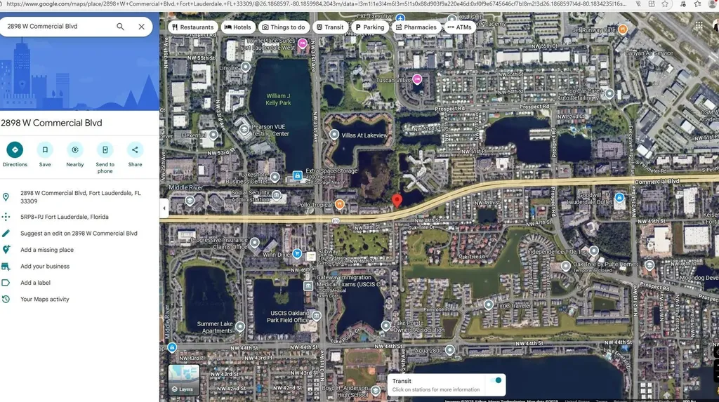 2898 W Commercial Boulevard Fort Lauderdale FL 33309