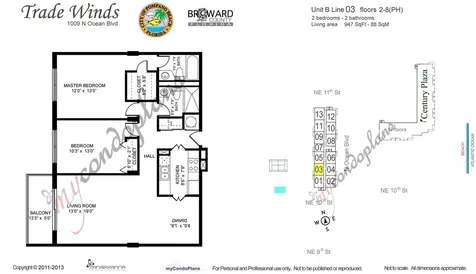 1009 N Ocean Boulevard Pompano Beach FL 33062