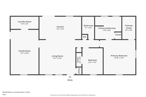2863 Bob White Lane Fernandina Beach FL 32034