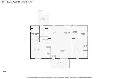 23191 County Road 121 Road Hilliard FL 32046