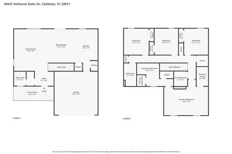 45047 Amhurst Oaks Drive Callahan FL 32011