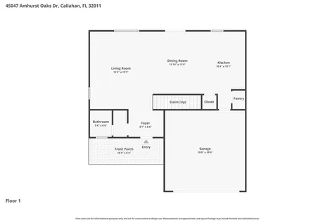45047 Amhurst Oaks Drive Callahan FL 32011