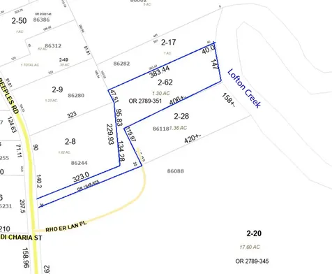 Parcel 2 Peeples Road Yulee FL 32097