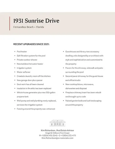 1931 Sunrise Drive Fernandina Beach FL 32034