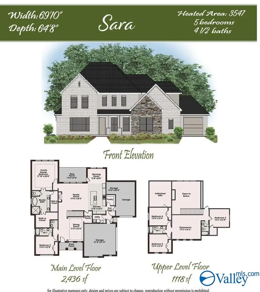 Sara Plan Sweetgrass Grove Madison AL 35756