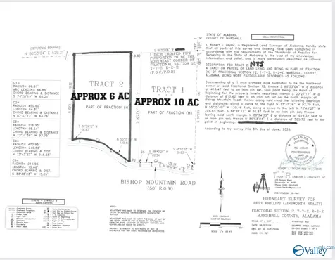 10 Ac Bishop Mountain Road Grant AL 35747