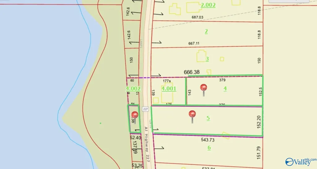 3.48 Acres Alabama Highway 227 Guntersville AL 35976