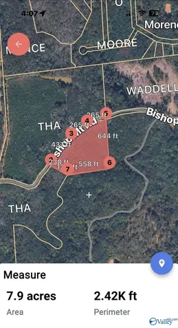 8 Acres Bishop Mountain Road Grant AL 35747