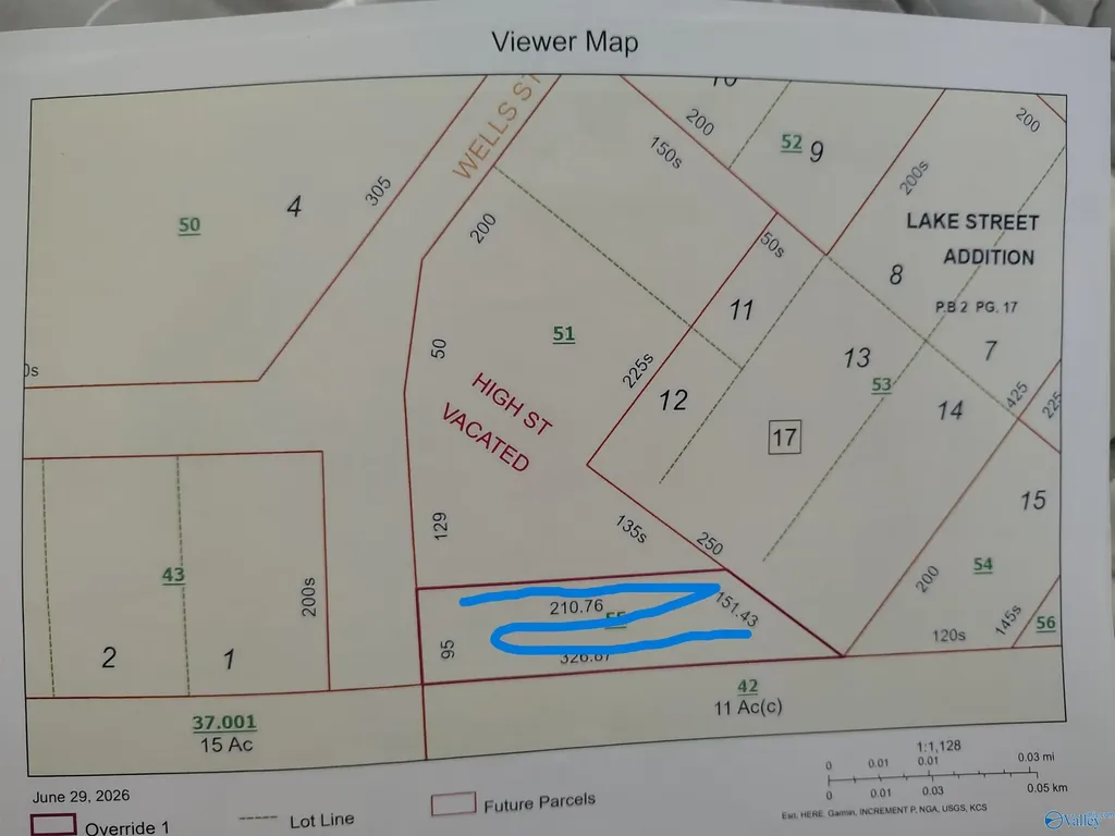 0.59 Acres Wells Street Mentone AL 35984