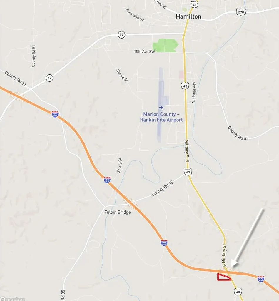 I-22 Us Highway 43 Hamilton AL 35570