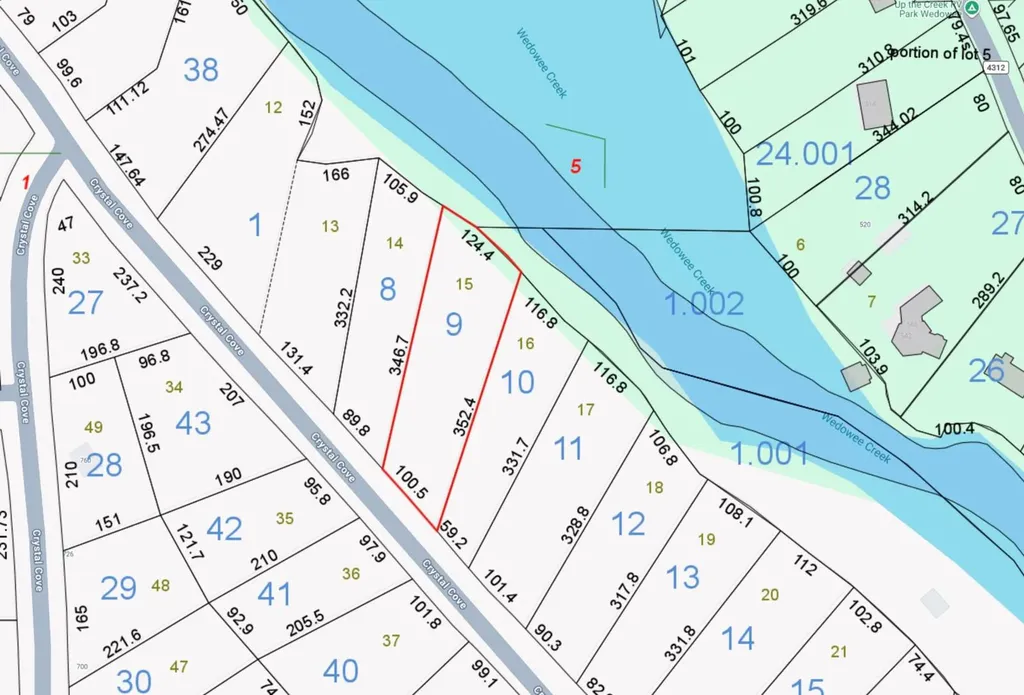 Lot 15 Crystal Cove Wedowee AL 36278