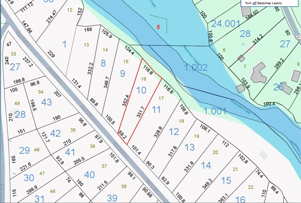 Lot 16 Crystal Cove Wedowee AL 36278