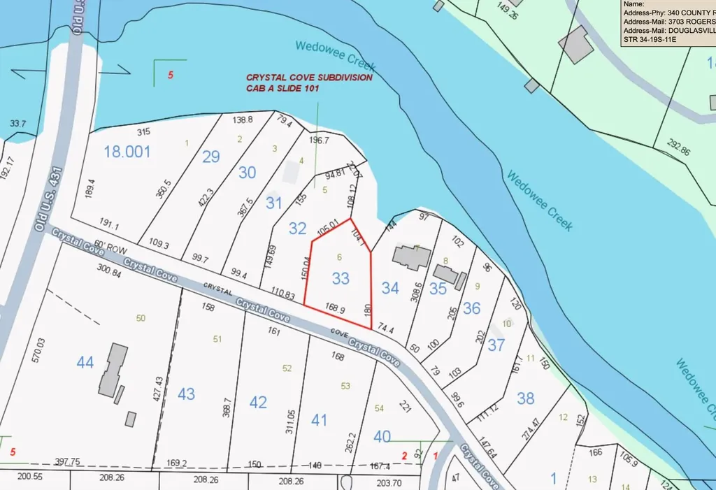 Lot 6 Crystal Cove Wedowee AL 36278