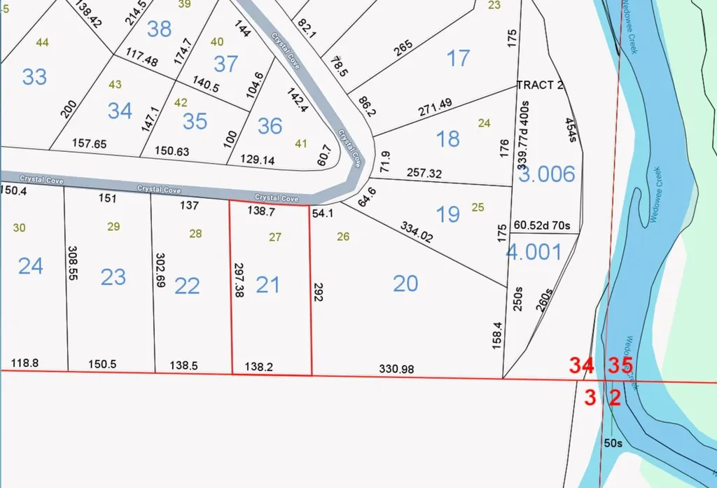 Lot 27 Crystal Cove Wedowee AL 36278