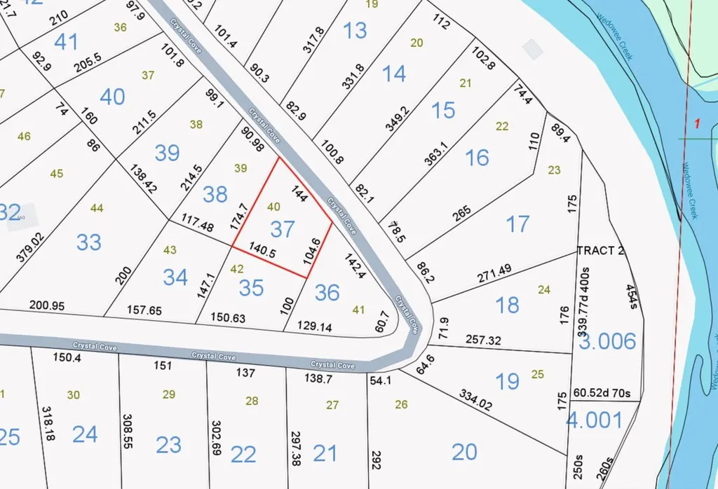 Lot 40 Crystal Cove Wedowee AL 36278